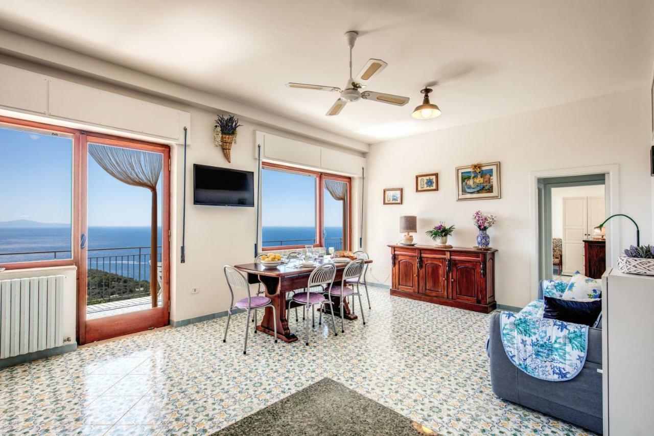 Geca'S House - Panoramic Sea View Studio Massa Lubrense Exterior foto