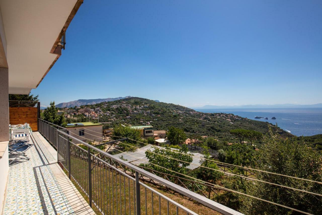 Geca'S House - Panoramic Sea View Studio Massa Lubrense Exterior foto