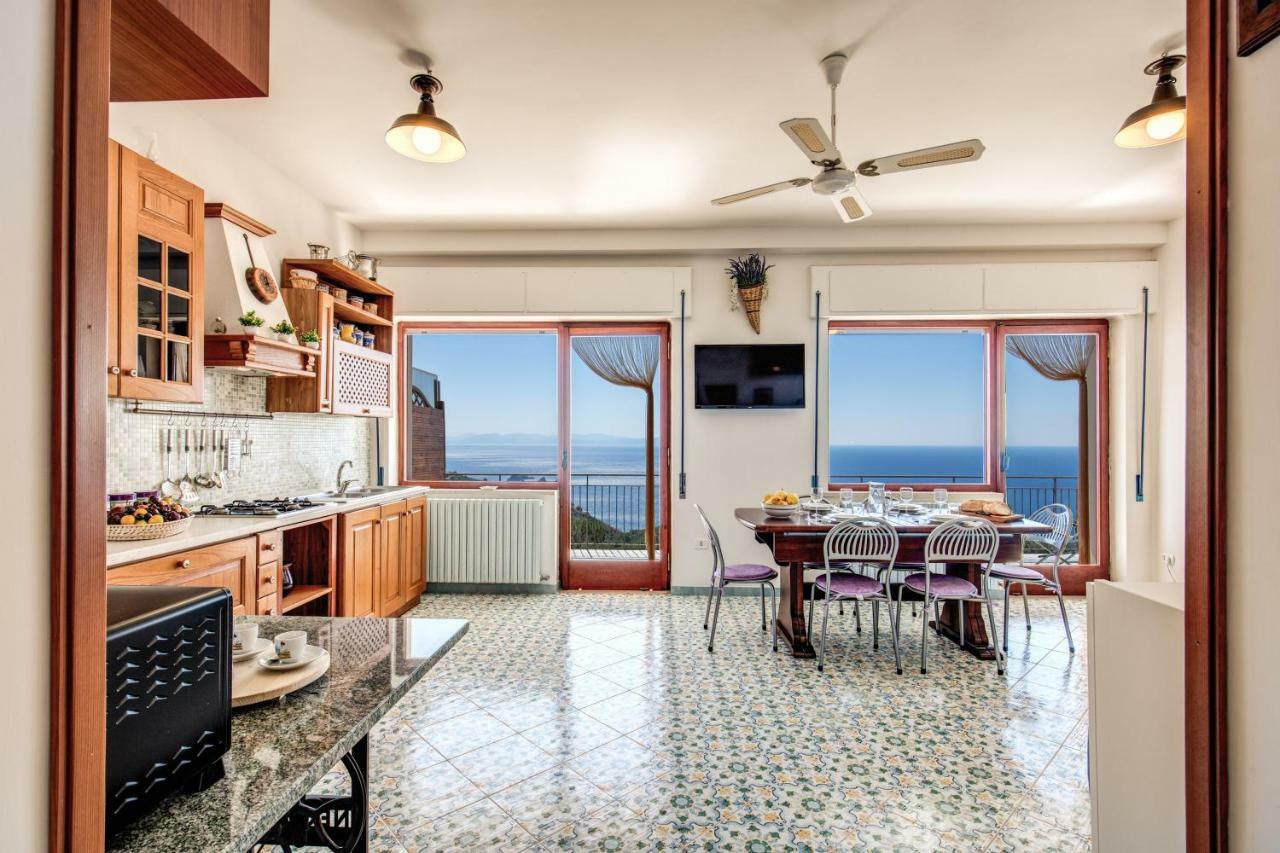 Geca'S House - Panoramic Sea View Studio Massa Lubrense Exterior foto